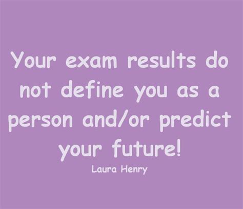 quotes about exam results